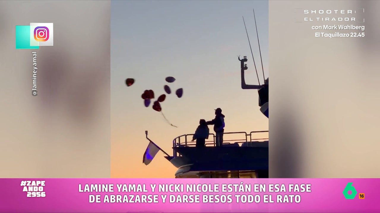 Nacho García, irónico al ver a Lamine Yamal y Nicki Nicole lanzando globos desde un yate: "¿Quién no ha hecho eso?"