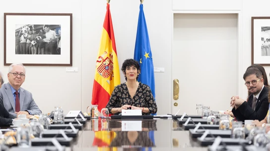 La ministra de Inclusión, Seguridad Social y Migraciones, Elma Saiz. La ministra de Inclusión, Seguridad Social y Migraciones, Elma Saiz.