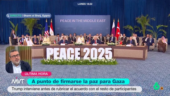 Pedro Rodríguez, sobre la reconstrucción de Gaza: "Quién va a pagar no se sabe, pero que alguien va a facturar, seguro" En la reconstrucción de Gaza tras el acuerdo de paz, "¿quién paga la fiesta?", pregunta Iñaki López en este vídeo al experto en relaciones internacionales Pedro Rodríguez, que tiene claro que en tras este acuerdo "hay mucho dinero".
