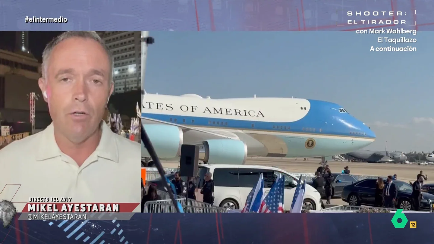 Mikel Ayestaran, sobre el futuro en Gaza: "Le voy a llevar la contraria a Trump, lo que viene por delante es lo complicado" El presidente estadounidense ha organizado este lunes un acto en Egipto para firmar el acuerdo de paz para Gaza, acompañado de numerosos dirigentes, como, por ejemplo, Pedro Sánchez. Trump considera que la guerra ha terminado gracias a su plan.