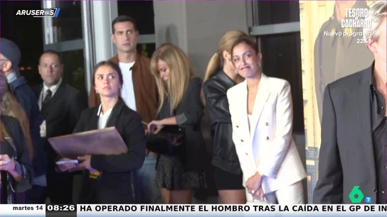 El tenso vídeo en el que Hiba Abouk y Lara Dibildos, exparejas de Álvaro Muñoz Escassi, se encuentran en un evento El tenso vídeo en el que Hiba Abouk y Lara Dibildos, exparejas de Álvaro Muñoz Escassi, se encuentran en un evento
