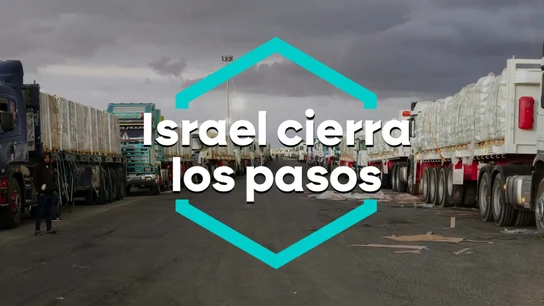 Israel cierra los pasos de ayuda para presionar a Hamás. Israel cierra los pasos de ayuda para presionar a Hamás.