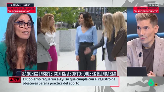 Marta García Aller, sobre Ayuso y el aborto: "Hay mucho más de política de lo que nos gustaría en el derecho al aborto" Marta García Aller, sobre Ayuso y el aborto: "Hay mucho más de política de lo que nos gustaría en el derecho al aborto"