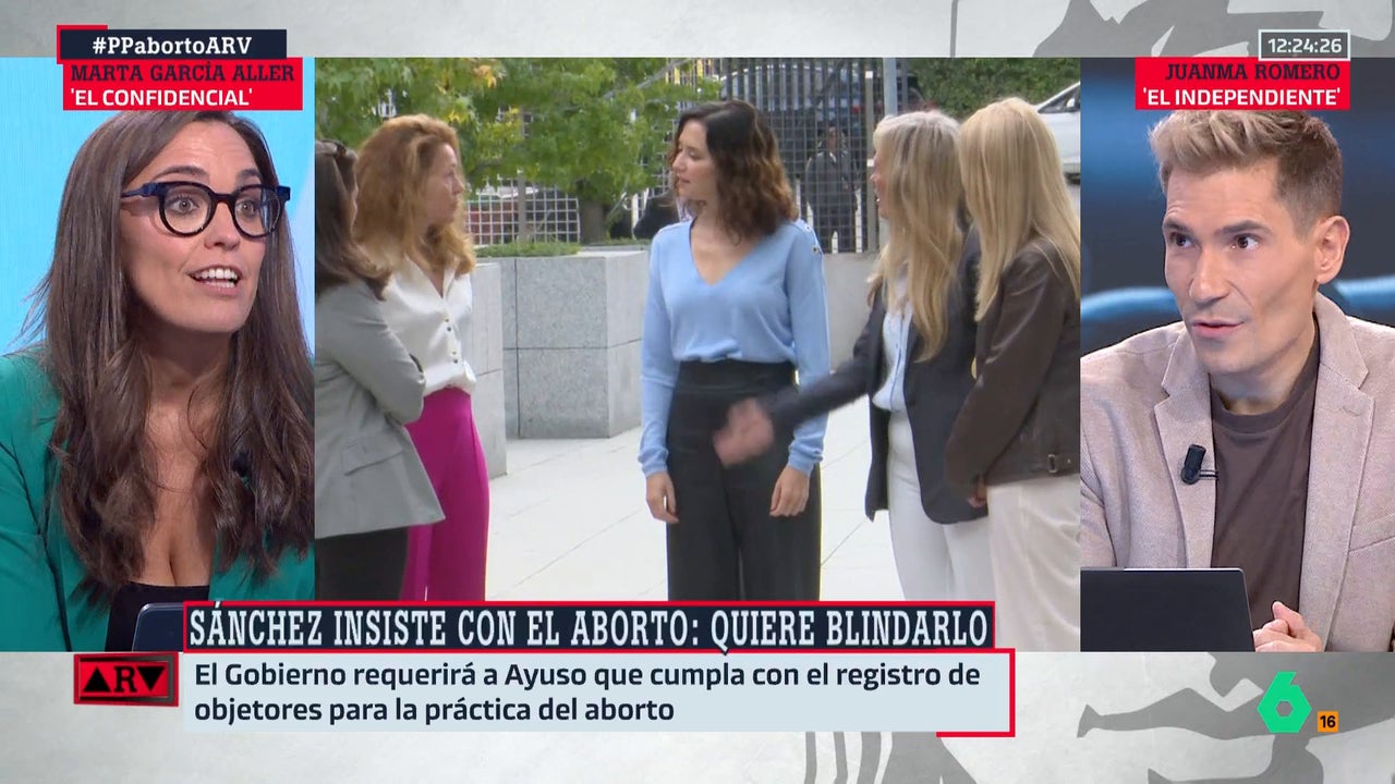 Marta García Aller, sobre Ayuso y el aborto: "Hay mucho más de política de lo que nos gustaría en el derecho al aborto"