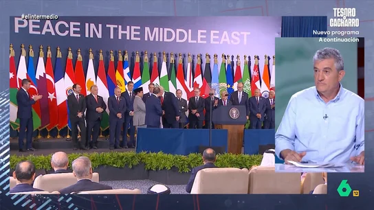 Guillermo Fesser señala que Trump "no nombró ni una vez la palabra Palestina" en su 'cumbre de paz' en Egipto El corresponsal indica que, tras la firma de ese plan de paz, el presidente estadounidense abandono Egipto "sin dejar equipos trabajando sobre el terreno". "Estamos pensando que lo que a él le interesa es el negocio", afirma Fesser.
