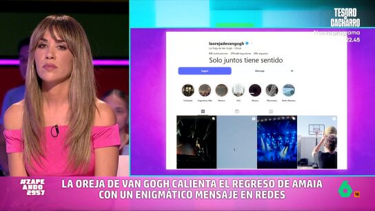Si hace justo un a&ntilde;o se anunciaba el adi&oacute;s de Leire Mart&iacute;nez, hoy podr&iacute;a confirmarse la vuelta de Amaia Montero a 'La Oreja de Van Gogh'. Mientras, su guitarrista Pablo Benegas tambi&eacute;n dice que se va. El an&aacute;lisis de Mar&iacute;a G&oacute;mez, en este v&iacute;deo.