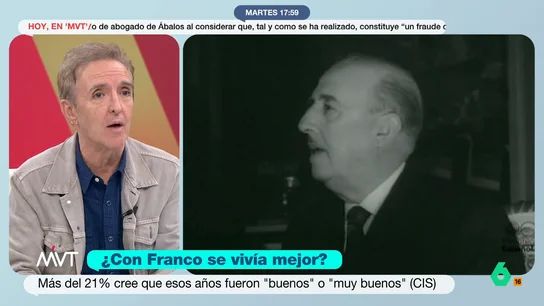 Ramoncín, sobre los resultados del CIS sobre Franco: "Es un insulto a la inteligencia y a la historia" Ramoncín, sobre los resultados del CIS sobre Franco: "Es un insulto a la inteligencia y a la historia"