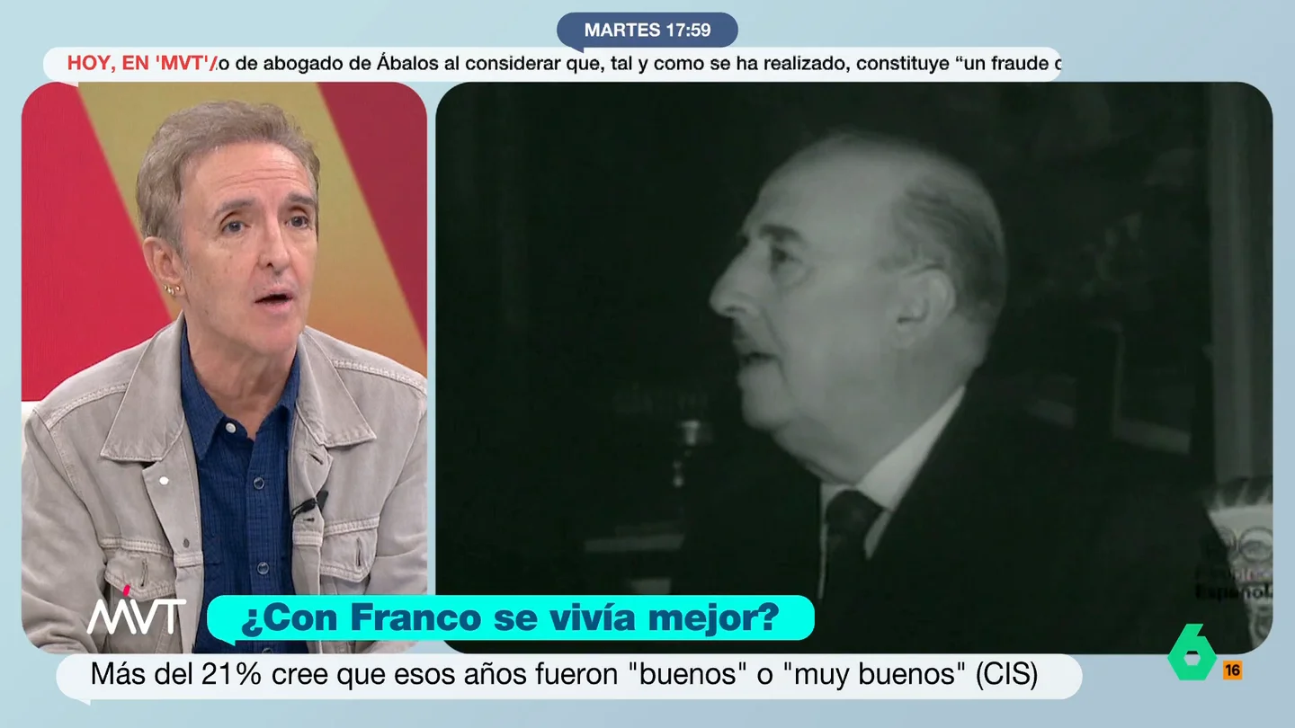 Ramoncín, sobre los resultados del CIS sobre Franco: "Es un insulto a la inteligencia y a la historia" Ramoncín, sobre los resultados del CIS sobre Franco: "Es un insulto a la inteligencia y a la historia"