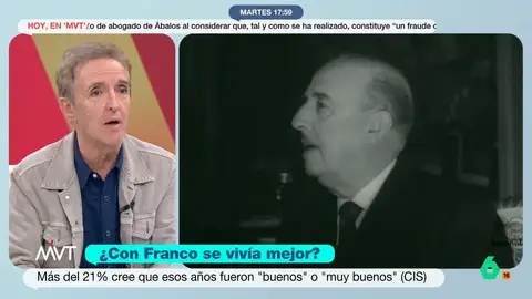 Ramoncín, sobre los resultados del CIS sobre Franco: "Es un insulto a la inteligencia y a la historia" Ramoncín, sobre los resultados del CIS sobre Franco: "Es un insulto a la inteligencia y a la historia"