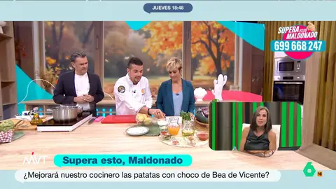El chef Carlos Maldonado explica cómo podemos sustituir la sepia en la receta de papas con choco En algunas zonas de nuestro país, cuando la gente habla de la sepia se refiere a este ingrediente como choco. Este producto, además, es el elemento estrella de la receta que ha preparado el cocinero.
