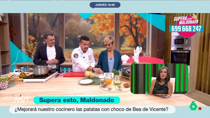 El chef Carlos Maldonado explica cómo podemos sustituir la sepia en la receta de papas con choco