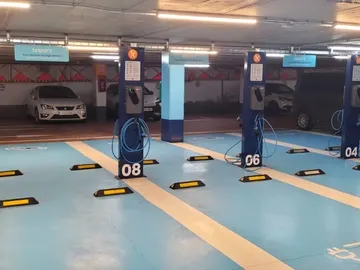 Cargadores eléctricos en aparcamientos Telpark Cargadores eléctricos en aparcamientos Telpark