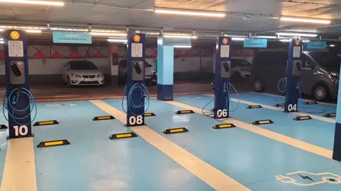 Cargadores eléctricos en aparcamientos Telpark Cargadores eléctricos en aparcamientos Telpark