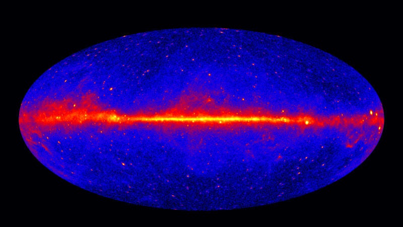 El misterioso resplandor en la Vía Láctea podría ser evidencia de materia oscura