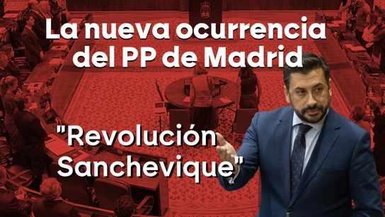 El PP de Ayuso saca a relucir su ingenio con un nuevo término contra Sánchez: "Ya estamos en la Revolución Sanchevique" El PP de Ayuso saca a relucir su ingenio con un nuevo término contra Sánchez: "Ya estamos en la Revolución Sanchevique"