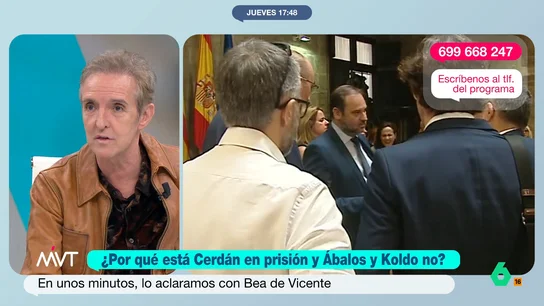 Ramoncín, tajante con Koldo García: "El único lugar en el que debería hablar es delante de su señoría" El exasesor de José Luis Ábalos ha decidido acogerse a su derecho a no declarar en el Tribunal Supremo frente al magistrado Leopoldo Puente, al igual que hizo este miércoles el exministro socialista.