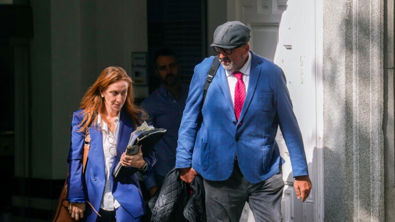 Koldo García, exasesor de Jose Luis Ábalos, a su salida tras comparecer en el Tribunal Supremo