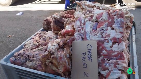 El p&eacute;simo estado de la nave de una empresa c&aacute;rnica