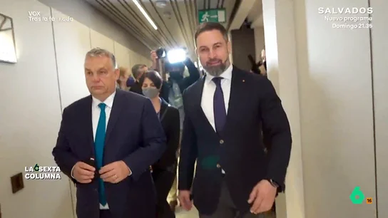 El sorprendente plantón de Vox al grupo de Meloni para irse con Orban: el partido salió perdiendo... y Abascal ganando laSexta Columna recuerda el sorprendente cambio de Vox del grupo de Giorgia Meloni a los 'Patriots' de Víctor Oban, un movimiento con el que el partido perdió peso en el Parlamento Europeo, pero Abascal ganó un nuevo cargo.