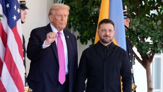Arranca la reuni&oacute;n entre Trump y Zelenski en la Casa Blanca.