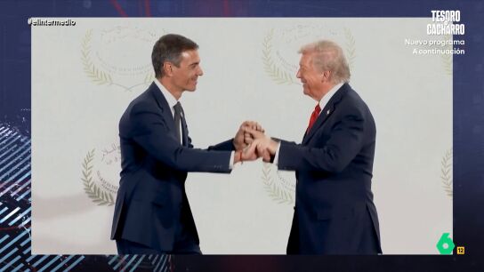 El Gran Wyoming se&ntilde;ala que para muchas personas es vergonzoso ver "c&oacute;mo baila todo el mundo al son de Donald Trump y su plan de paz". Por eso, el programa ha recurrido a esta tecnolog&iacute;a para hacerlo realidad. 