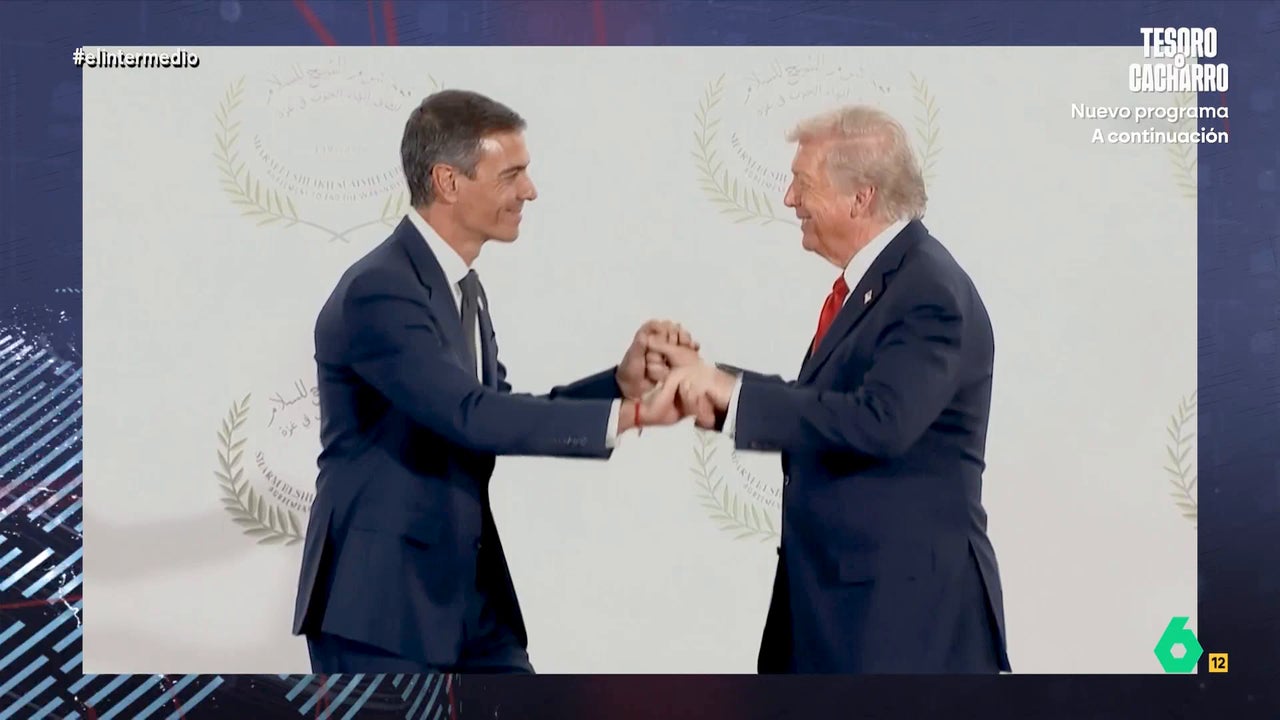 La inteligencia artificial hace bailar a Pedro Sánchez con Donald Trump: "Israel, Israel, qué bonito es Israel"