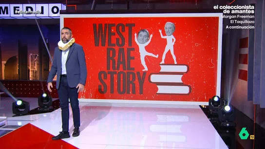Del "desprecio" de García Montero al "paniaguado" de Pérez Reverte: Dani Mateo analiza la "guerra" entre la RAE y el Cervantes Entre la RAE y el Instituto Cervantes se ha desatado la "guerra", o la 'West RAE Story', que Dani Mateo analiza en este vídeo donde explica el origen del conflicto entre ambos presidentes que ya alcanza a algunos escritores.