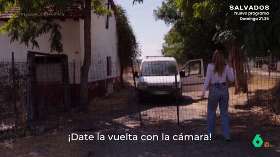 La agresiva reacci&oacute;n de un hombre tras comprobar Equipo de Investigaci&oacute;n que sigue trabajando en un matadero ilegal: "&iexcl;Que me quites la c&aacute;mara!"