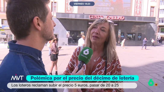 Polémica por el precio del décimo de la Lotería: los loteros reclaman subir el precio cinco euros Polémica por el precio del décimo de la Lotería: los loteros reclaman subir el precio cinco euros