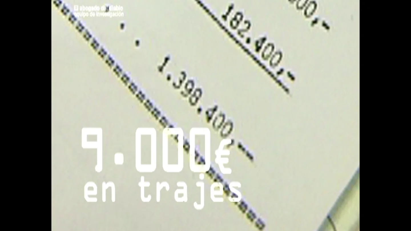 Trajes, camisas de seda y 9.000 euros sin pagar: la deuda pendiente de Rodríguez Menéndez con una sastrería, en Equipo de Investigación Trajes, camisas de seda y 9.000 euros sin pagar: la deuda pendiente de Rodríguez Menéndez con una sastrería, en Equipo de Investigación