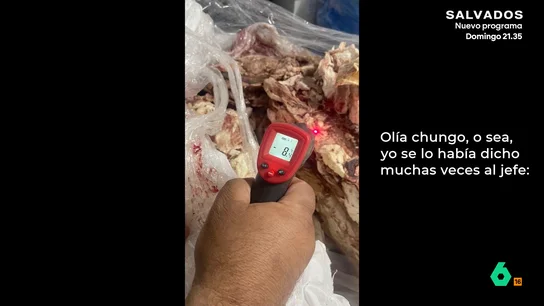 Las palabras de un extrabajador sobre una empresa de carne investigada: "Estaba amarillo, se olía chungo" Las palabras de un extrabajador sobre una empresa de carne investigada: "Estaba amarillo, se olía chungo"