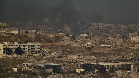 La Franja de Gaza, completamente destruida tras dos años de genocidio israelí La Franja de Gaza, completamente destruida tras dos años de genocidio israelí