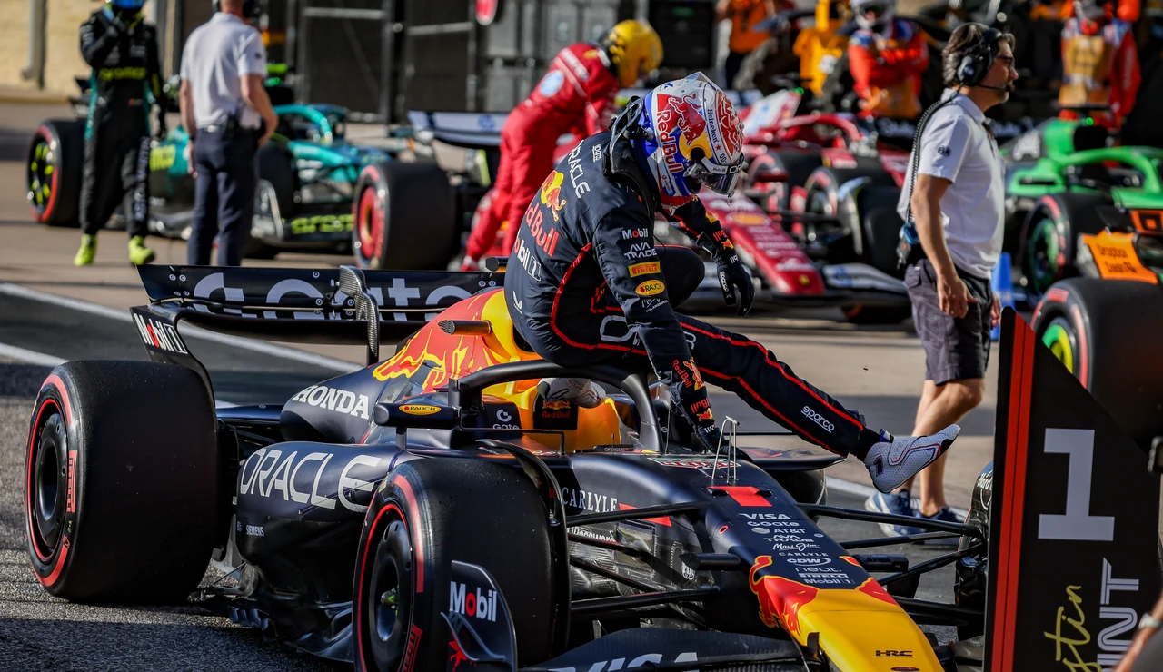 Max Verstappen tras el Sprint del GP de Estados Unidos