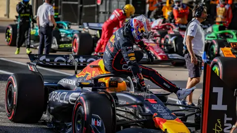 Max Verstappen tras el Sprint del GP de Estados Unidos Max Verstappen tras el Sprint del GP de Estados Unidos