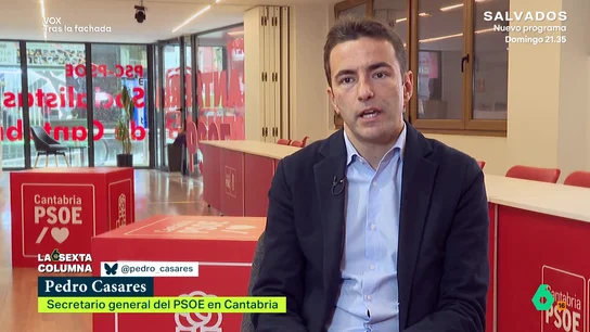 Casares culpa a los discursos de odio del ataque con explosivos a la sede del PSOE en Santander: "Podíamos haber tenido una desgracia" Pedro Casares, secretario general del PSOE de Cantabria, recuerda en este vídeo el ataque con explosivos caseros a la sede de Santander, en su opinión debido a la escalada de los discursos de odio.