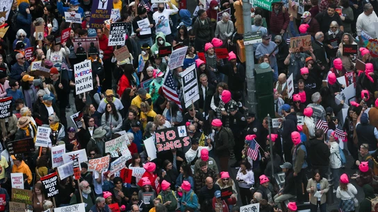 Protestas contra Donald Trump en Nueva York Protestas contra Donald Trump en Nueva York