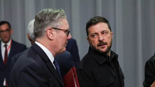 Starmer, con Zelenski Starmer, con Zelenski