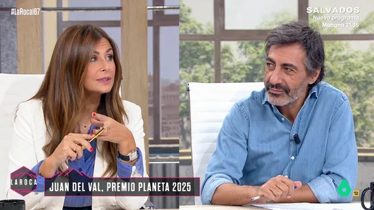 Juan del Val, a Nuria Roca: "¿Hablamos del Premio Planeta o de mí? Que es lo mismo" Juan del Val, a Nuria Roca: "¿Hablamos del Premio Planeta o de mí? Que es lo mismo"