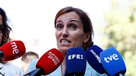 La ministra de Sanidad, Mónica García La ministra de Sanidad, Mónica García