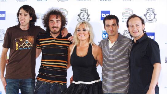 La Oreja de Van Gogh con Amaia Montero como vocalista.