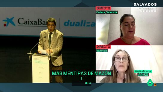 Rosa &Aacute;lvarez, portavoz de v&iacute;ctimas de la DANA, sobre la posible presencia de Maz&oacute;n en el funeral de Estado: "Le pedimos&nbsp;que&nbsp;no&nbsp;acuda"