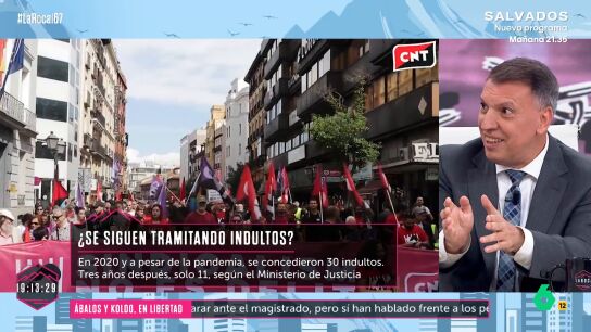 Joaquim Bosch explica c&oacute;mo se consigue un indulto en Espa&ntilde;a: "En este pa&iacute;s se ha indultado mucho"