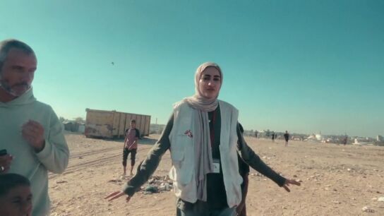 "Ha ca&iacute;do una bomba": un estruendo interrumpe el v&iacute;deo de Nour Alsaqa para Salvados en el que cuenta c&oacute;mo se vive en un campo de refugiados