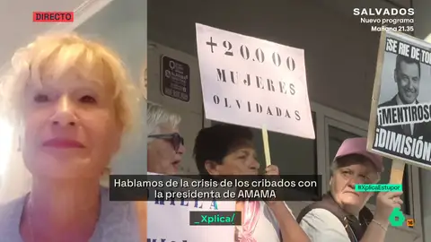 La presidenta de AMAMA, sobre Juanma Moreno y los fallos en los cribados: "Todavía no ha enterado dónde tiene el problema" La presidenta de AMAMA, sobre Juanma Moreno y los fallos en los cribados: "Todavía no ha enterado dónde tiene el problema"