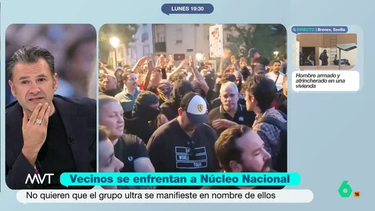 Iñaki López, sobre Núcleo Nacional: "Si Hitler viera un grupo de latinos levantando el brazo a destiempo los laminaba rápidamente" Iñaki López, sobre Núcleo Nacional: "Si Hitler viera un grupo de latinos levantando el brazo a destiempo los laminaba rápidamente"