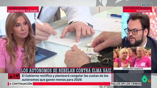 El análisis de Monrosi sobre las cuotas de los autónomos: "No puedo entender esta forma de autolesionarse del Gobierno" El análisis de Monrosi sobre las cuotas de los autónomos: "No puedo entender esta forma de autolesionarse del Gobierno"