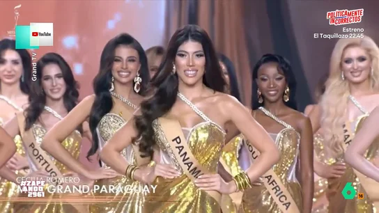 Así fue el momento 'tierra trágame' en el certamen de Miss Grand Internacional, en vídeo Tailandia acogía este fin de semana el certamen Miss Grand Internacional. En la gala, que contaba con una representante de nuestro país, se vivió un momento incómodo cuando el presentador anunció el nombre de una de las finalistas.