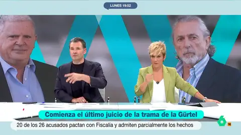 Así estaban Cristina Pardo e Iñaki López cuando estalló la trama Gürtel: "De estas no nos hagas más" Hace 16 años estallaba la trama Gürtel y los presentadores de Más Vale Tarde fueron dos de los periodistas encargados de analizar todas las noticias que surgían sobre esta trama de corrupción.
