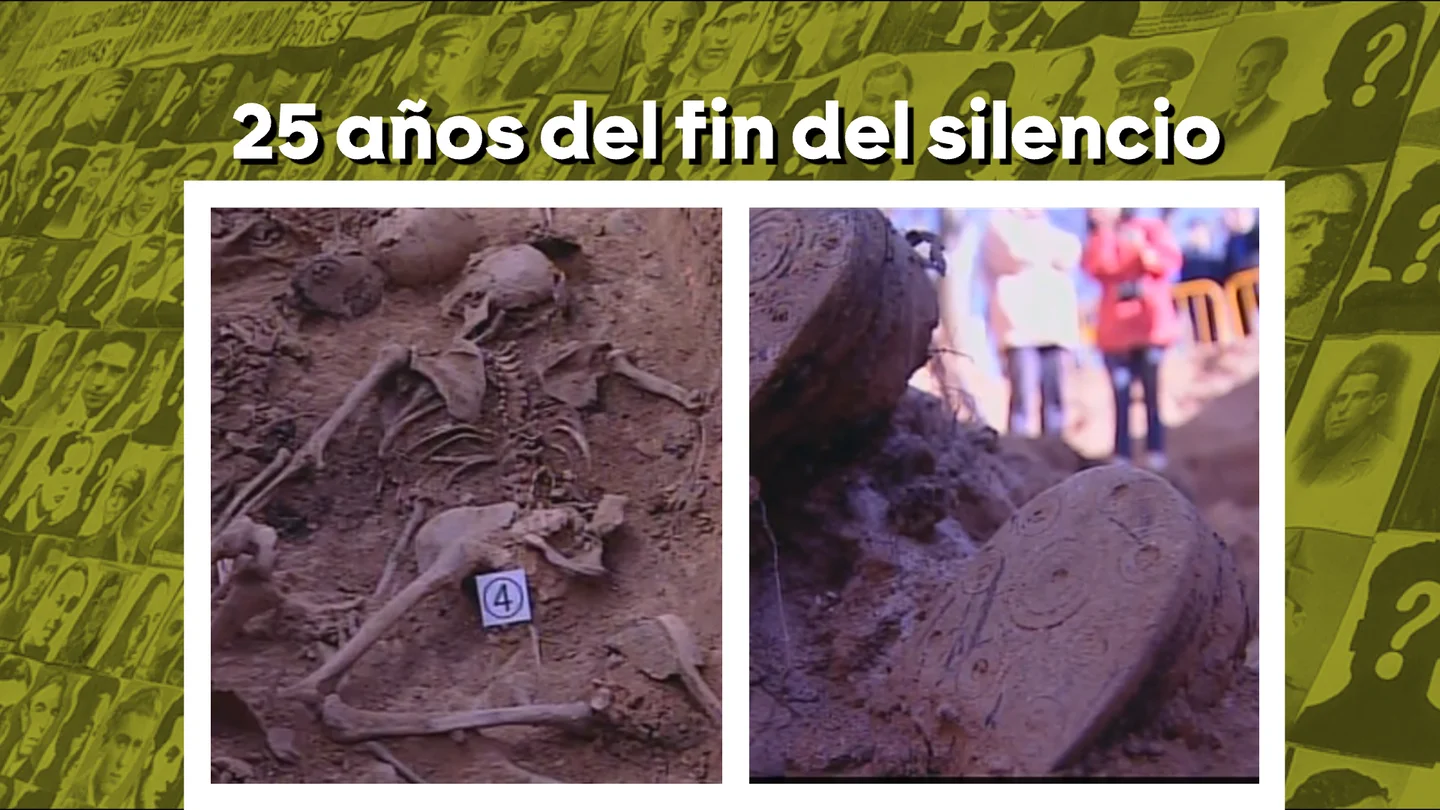 Se cumplen 25 años de la exhumación del abuelo de Emilio Silva, la primera de una víctima del franquismo: "La tierra tiene su propia memoria" Se cumplen 25 años de la exhumación del abuelo de Emilio Silva, la primera de una víctima del franquismo: "La tierra tiene su propia memoria"