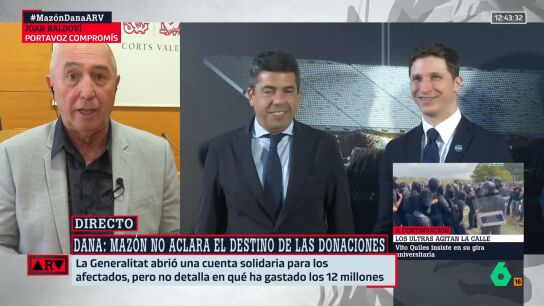 Baldov&iacute; insta a Maz&oacute;n a aclarar d&oacute;nde est&aacute; el dinero de las donaciones por la DANA: "No descartamos ir a los tribunales"